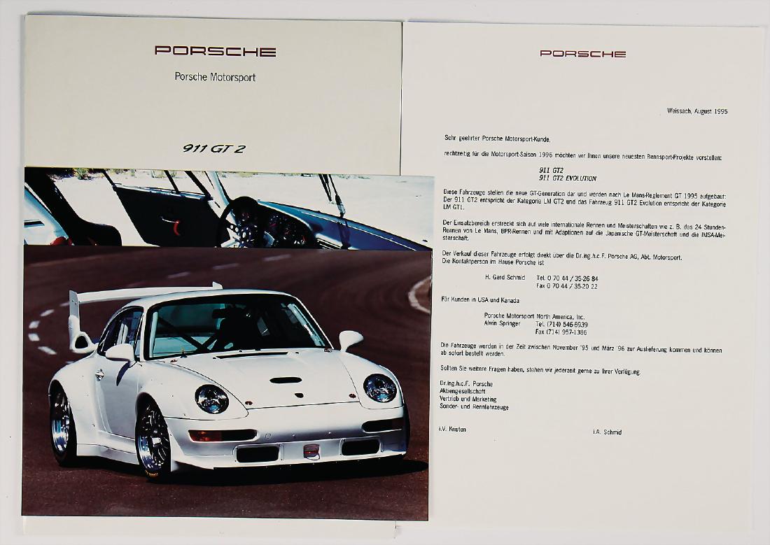 PORSCHE press kit Porsche 911 GT2/911 GT2 evolution (1 of 1)