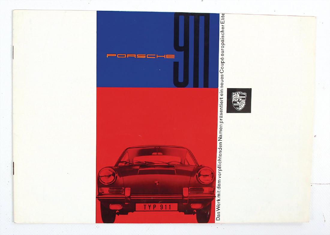 PORSCHE sales brochure Porsche 911, 12 pages, in (1 of 1)