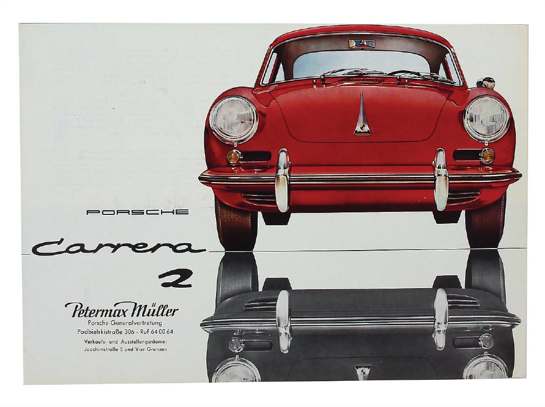 PORSCHE sales brochure Porsche Carrera 2 (356 B), 4 (1 of 1)
