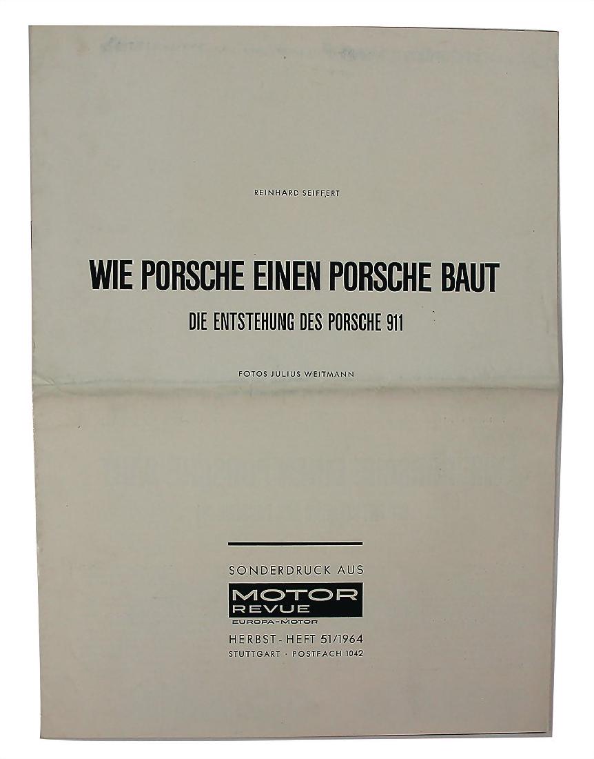 MOTOR REVUE magazine "Auto Revue" "Wie Porsche einen (1 of 1)