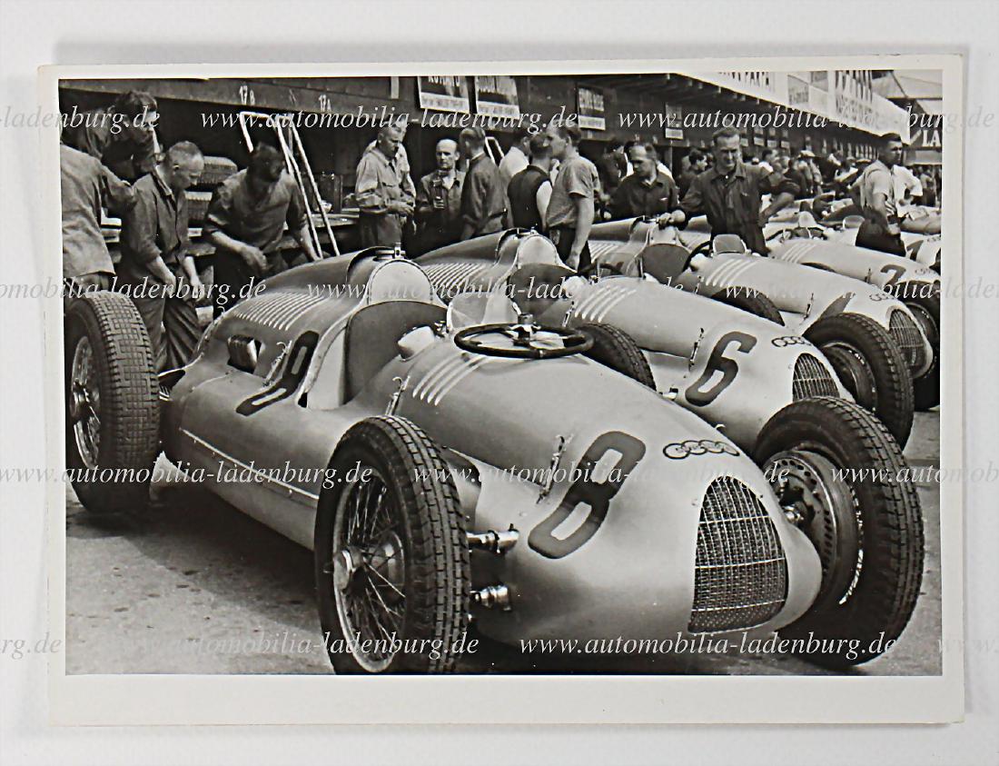 AUTO UNION original B/W photo 13 x 18 cm, Grand Prix (1 of 1)
