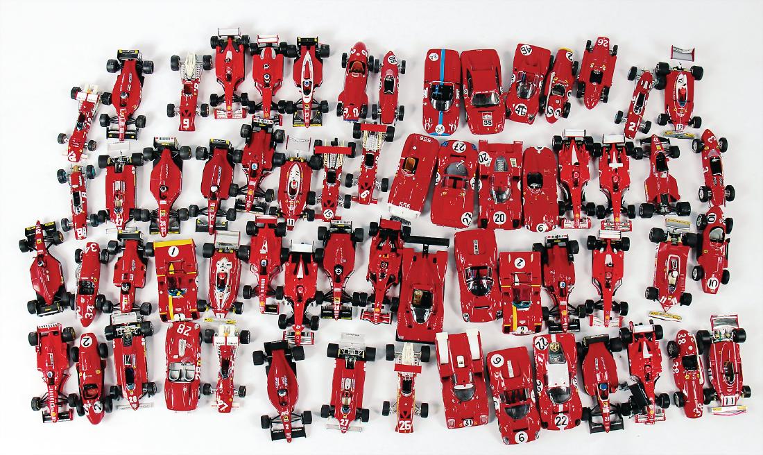 mixed lot of Ferrari model cars Formula 1 and other, (1 of 1)