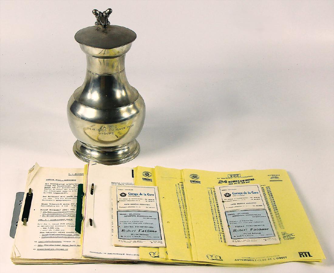 DIETER SCHORNSTEIN/PORSCHE mixed lot Le Mans 1980, (1 of 2)