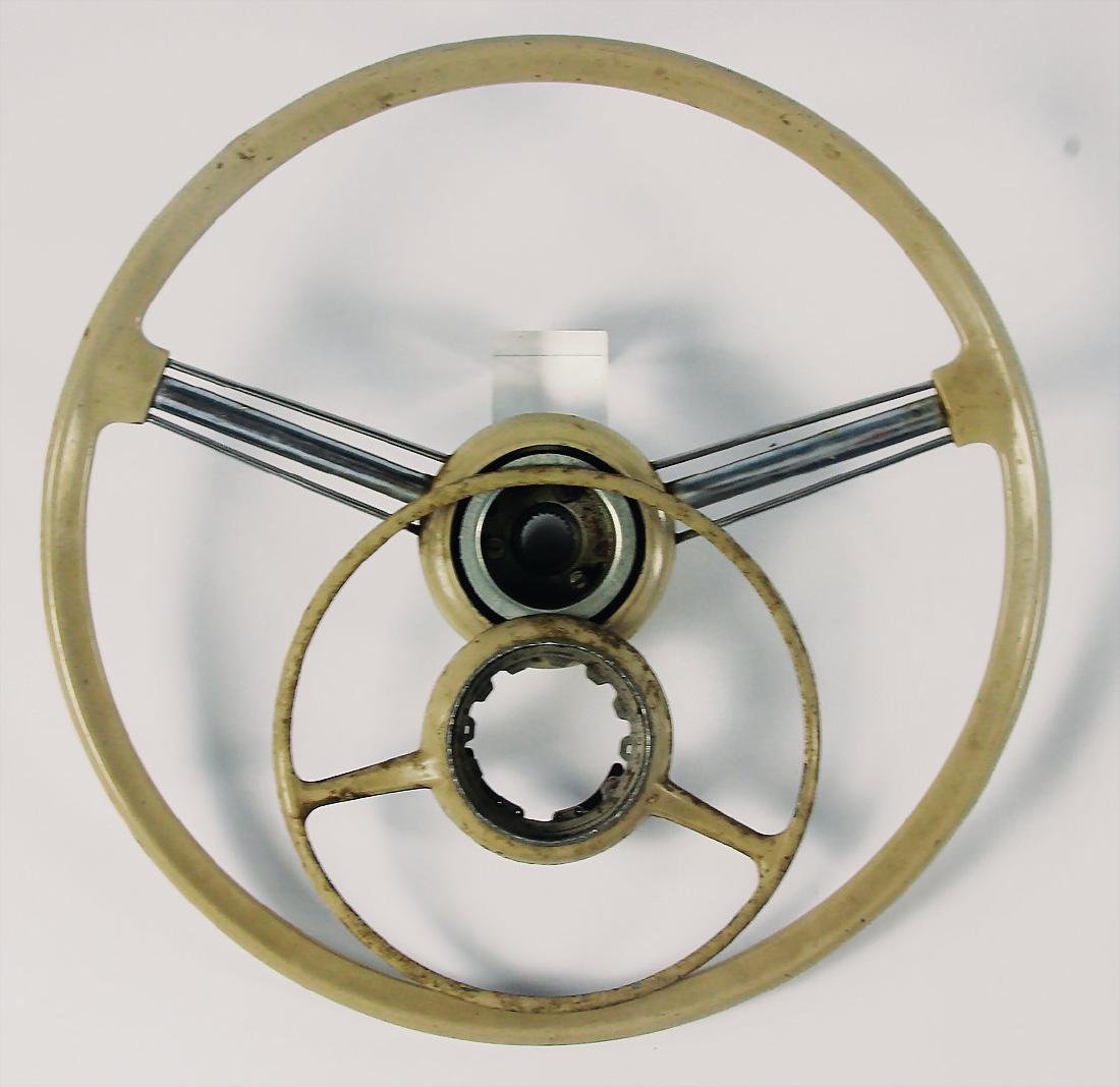 PORSCHE steering wheel grey for 356A with horn ring,