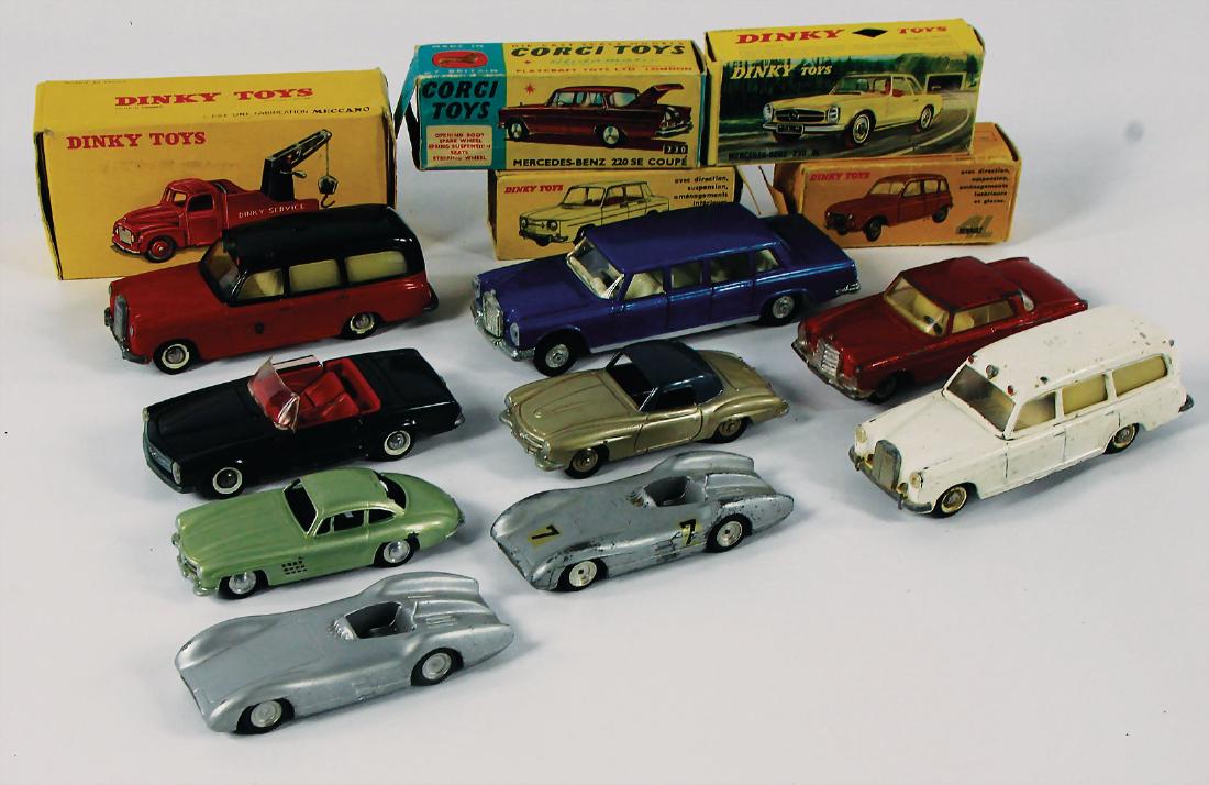 TEKNO DENMARK/CORGI TOYS/DINKY TOYS mixed lot of 11 (1 of 1)