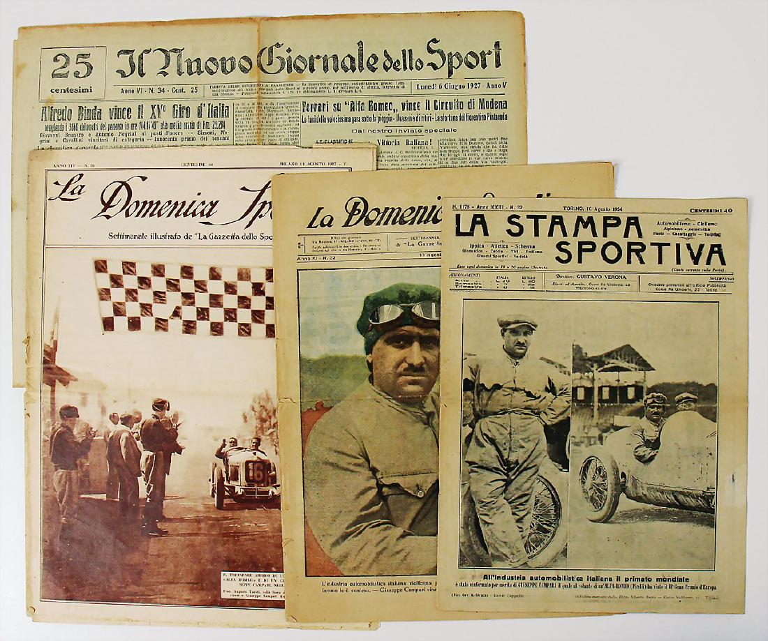 GIUSEPPE CAMPARI mixed lot of 4 contemporary magazines, (1 of 1)