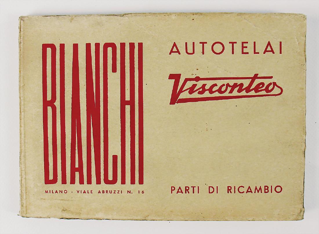 BIANCHI replacement parts catalog Bianchi type (1 of 1)