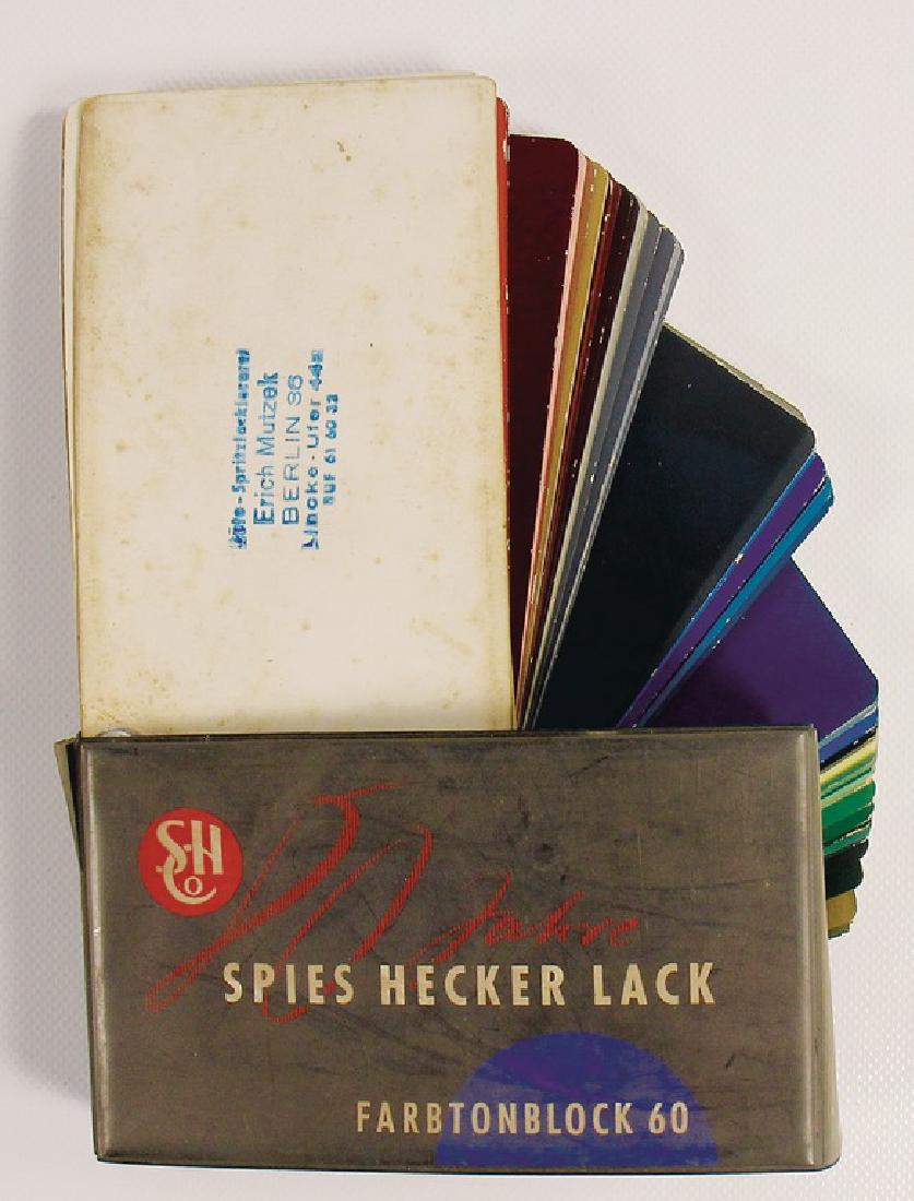 Spies Hecker Color Chart