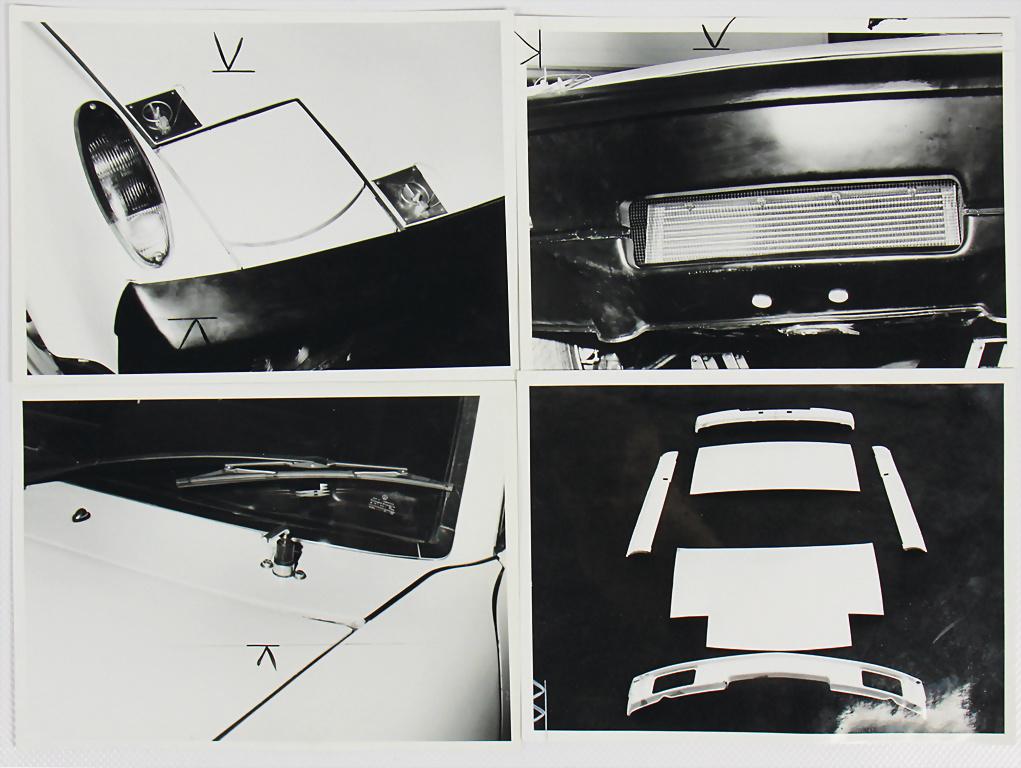 PORSCHE mixed lot of 4 original company photos, Porsche: PORSCHE mixed lot of 4 original company photos, Porsche 914 GT, each 13x18cm, good condition German Description Porsche Konvolut 4 original Werkfotos, Porsche 914 GT, je 13x18cm, guter Zustand
