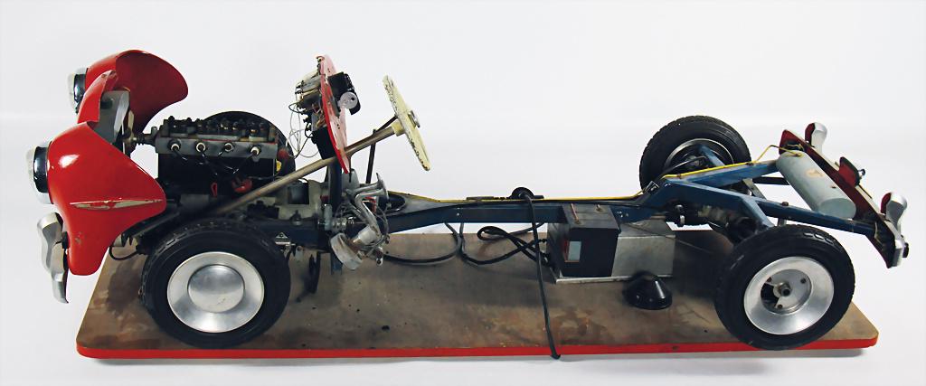 driving school model VVR 165, 50x130cm, fixed on a (1 of 2)