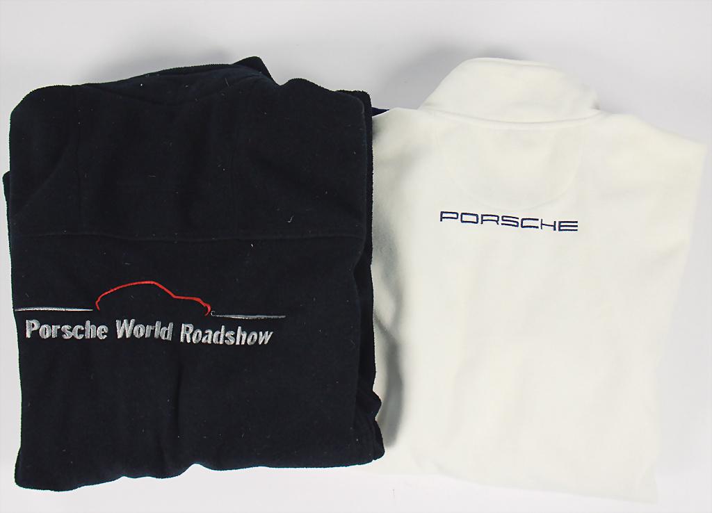 PORSCHE mixed lot of 2 fleece jackets Porsche Camp 4, (1 of 2)