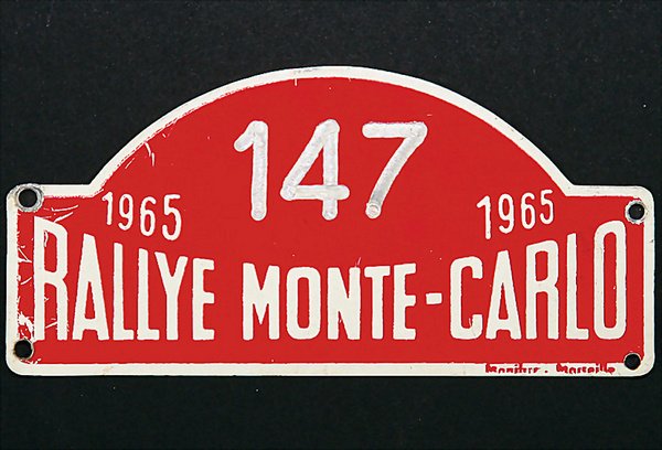 XXXIV. RALLYE MONTE CARLO/HERBERT LINGE - PETER F - 2