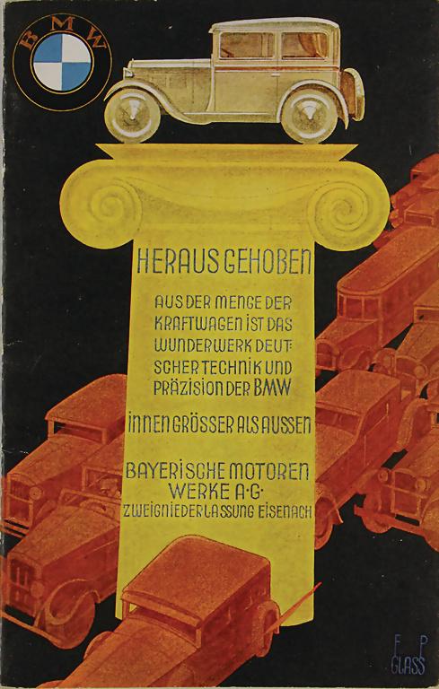 BMW 1930, sales catalog "Herausgehoben", 28 pages, good (1 of 1)