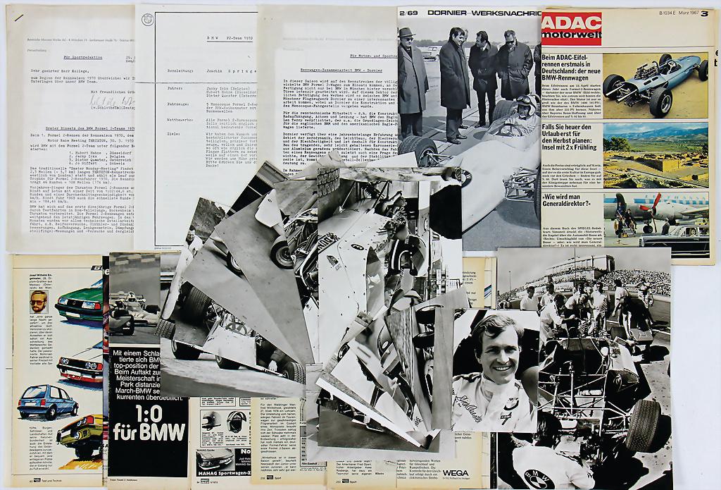 BMW mixed lot BMW Formula II, among it press release (1 of 1)