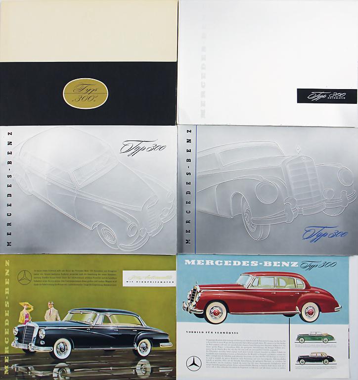 MERCEDES-BENZ mixed lot with 7 pieces, among it 1950, (1 of 1)