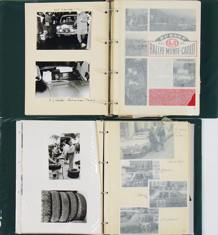 DUNLOP/PORSCHE Rallye Monte Carlo 1967, two photo (1 of 3)