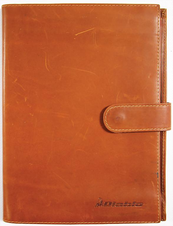 LAMBORGHINI leather folder for Lamborghini Diablo, (1 of 3)