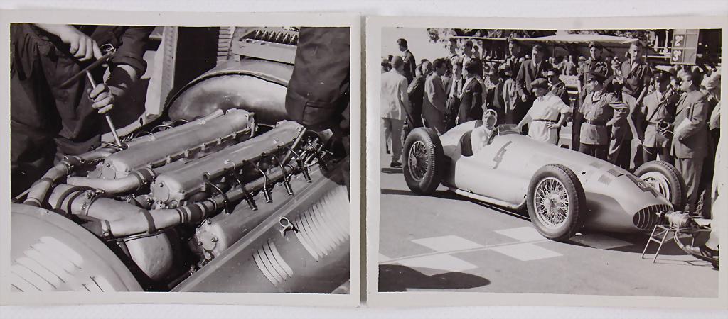 MERCEDES BENZ mixed lot of 2 original B/W photos Buenos (1 of 2)