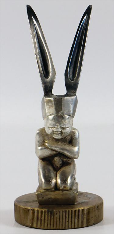 1920-1925, radiator mascot "Bonnet d´ane", signed (1 of 4)