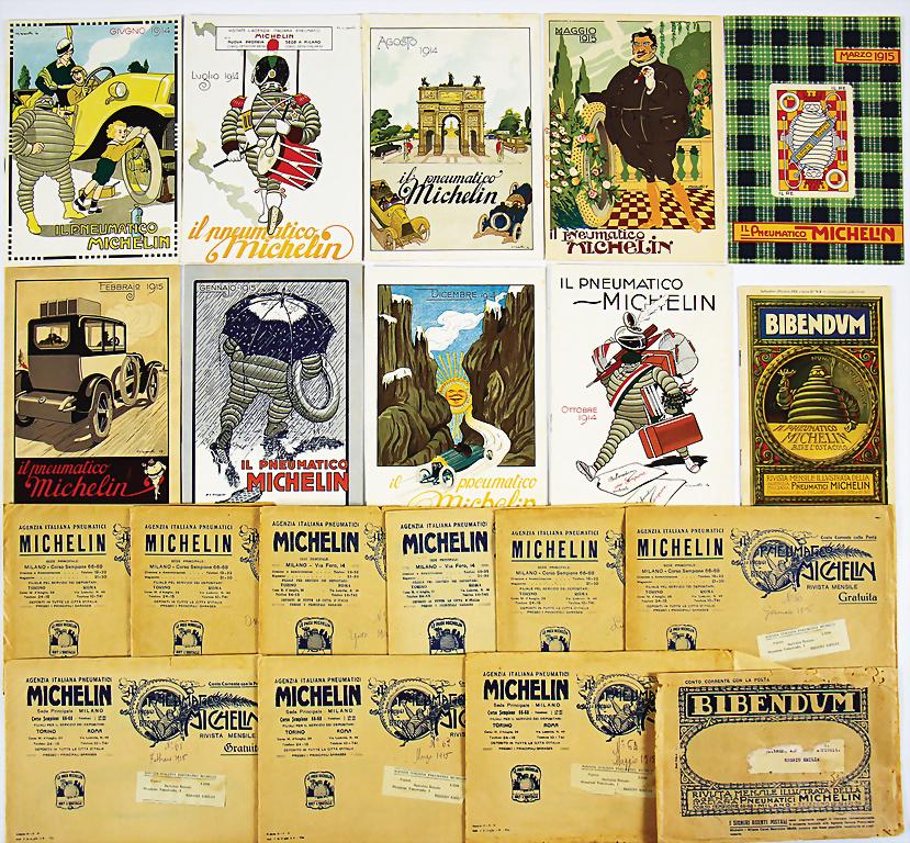 MICHELIN / BIBENDUM mixed lot of 10 issues of the (1 of 1)