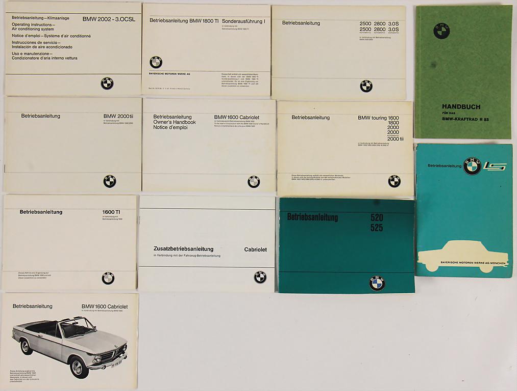 BMW mixed lot with 13 pieces, BMW operating (1 of 1)
