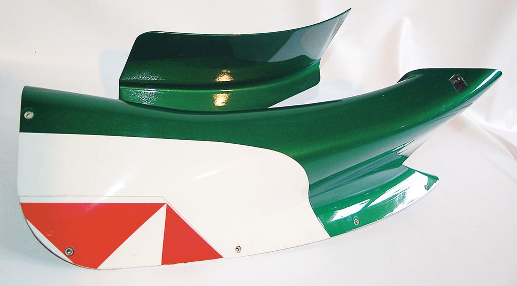 JAGUAR 2003, part of an engine cover for Jaguar R4 (1 of 4)