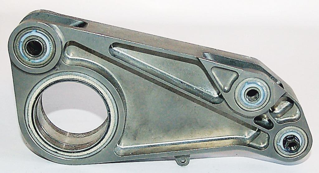 JAGUAR 2003, part of the rear wheel suspension of Mark (1 of 3)