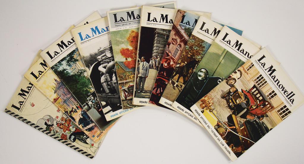 LA MANOVELLA mixed lot of 10 issues of the magazine "La (1 of 1)