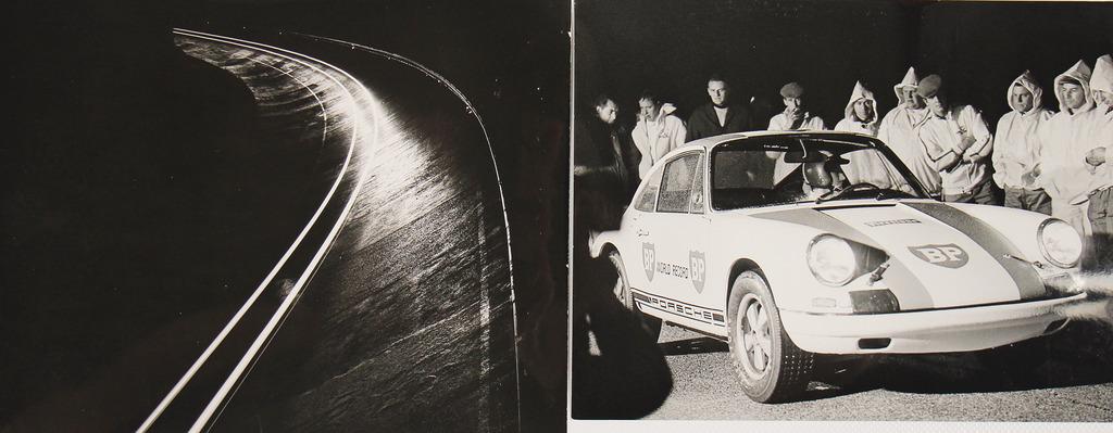 JO SIFFERT/PORSCHE Monza 1967, 2x original B/W photos, (1 of 2)