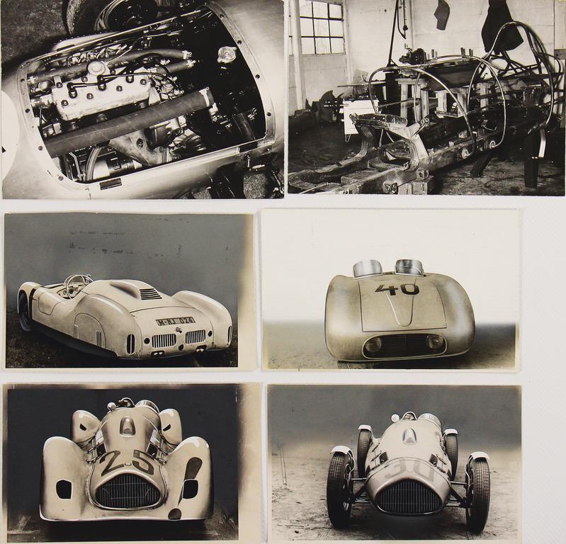 mixed lot of 6 original B/W photos, among it BMW 1.5 (1 of 2)