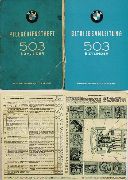 BMW mixed lot with 3 pieces, among it 1956, operating (1 of 1)