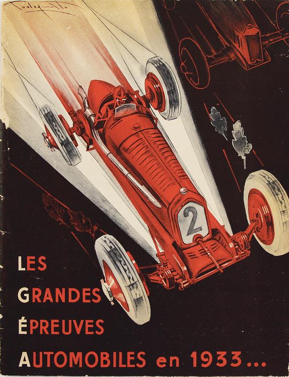 magazine "Les Grandes Épreuves Automobiles en 1933?", (1 of 1)