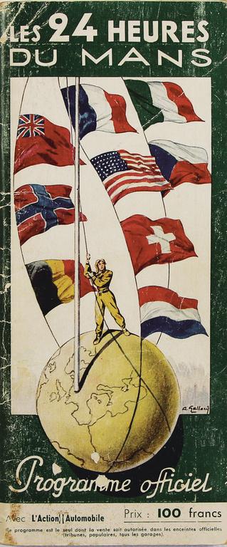 24 HEURES DU MANS / FERRARI / LUIGI CHINETTI 1949, (1 of 1)