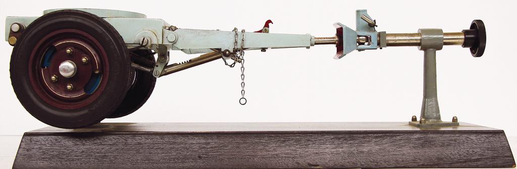 driving school model trailer (1 axle), 64x25cm, mounted (1 of 2)