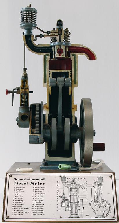 HÖHM model/cutaway model/driving school model diesel (1 of 2)