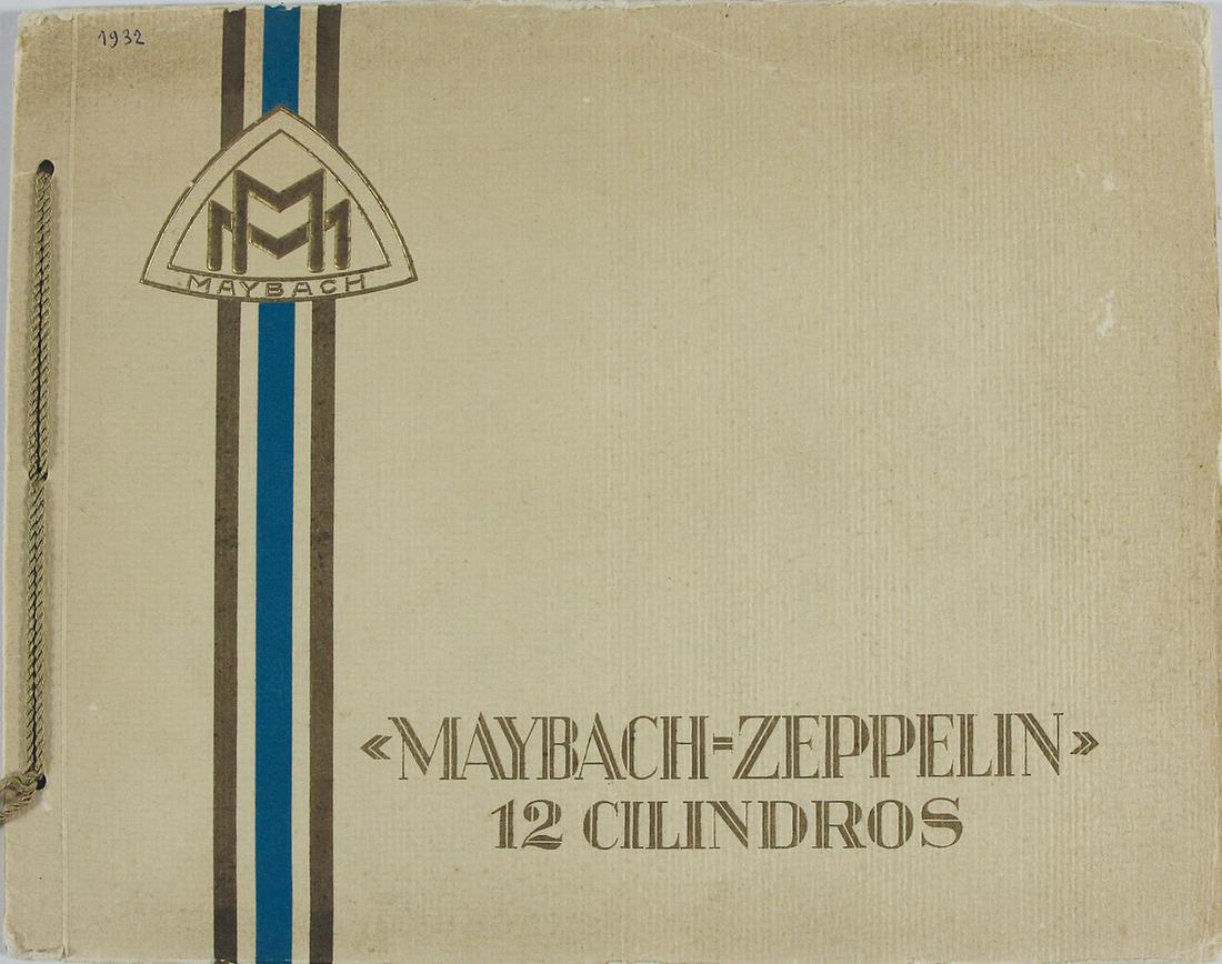 MAYBACH 1932, sales catalog/exclusive catalog (1 of 1)
