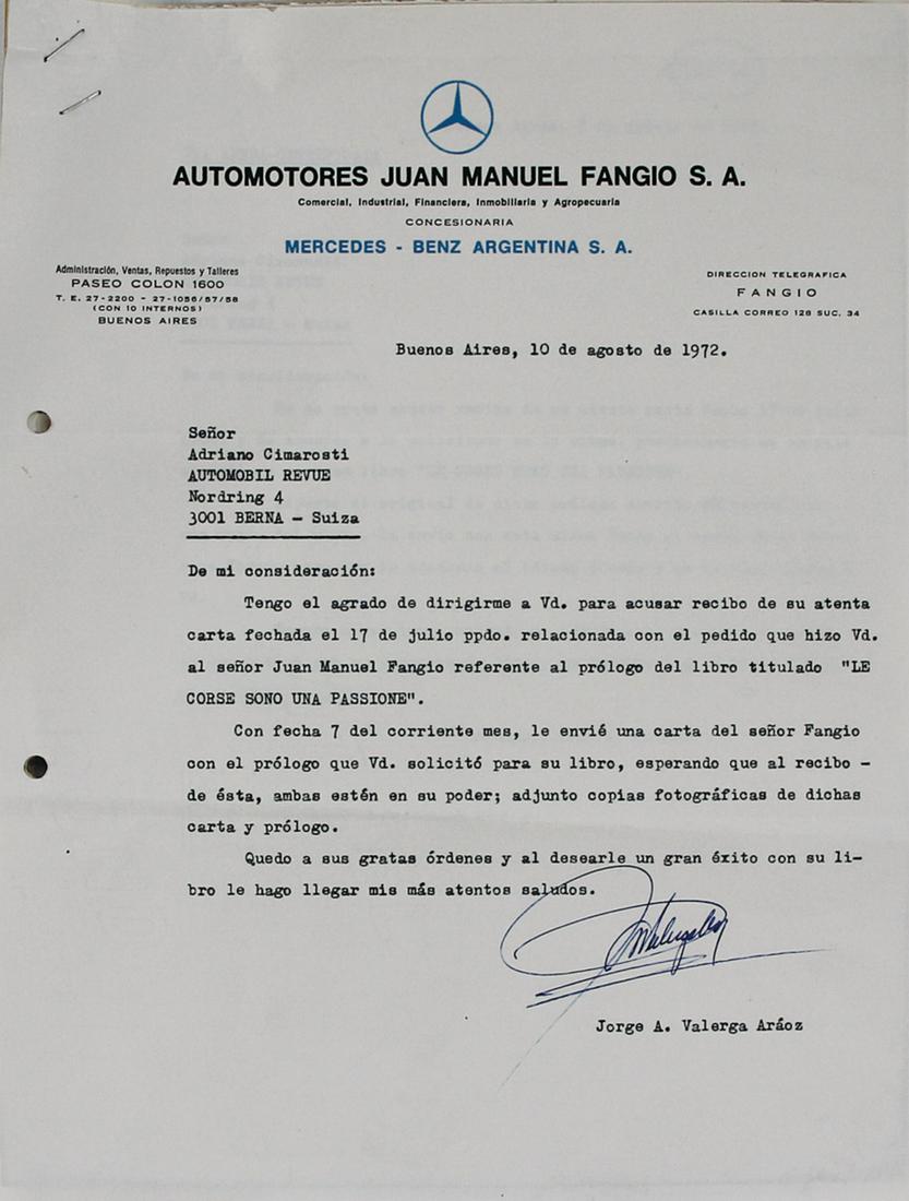 Automotores Juan Manuel Fangio, Mercedes-Benz (1 of 2)