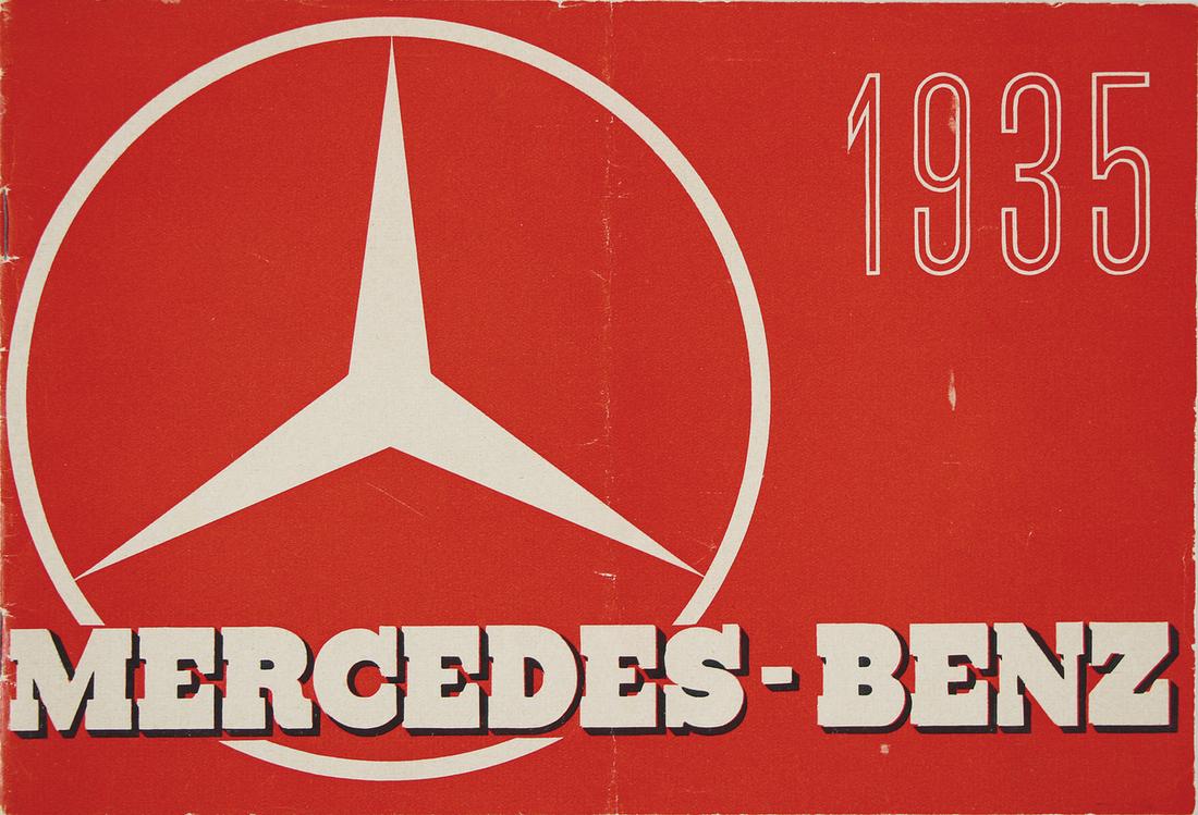 Mercedes-Benz model program Mercedes Benz from 1935, (1 of 1)