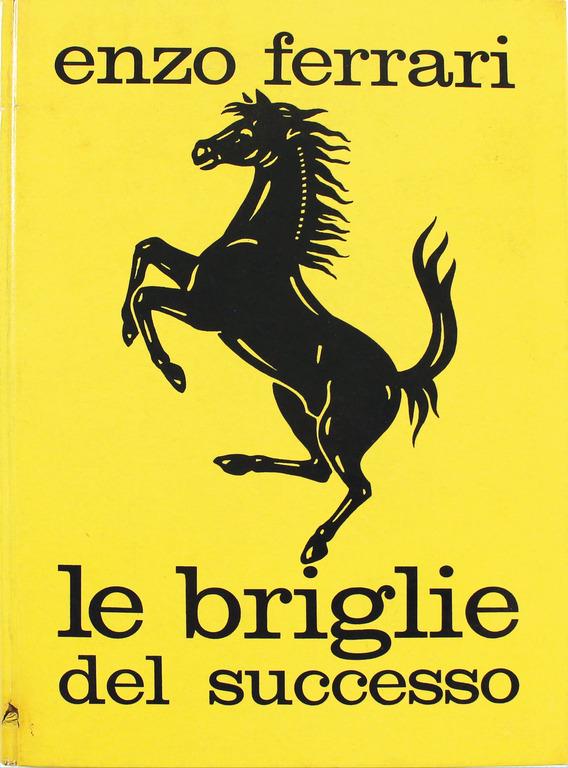 Enzo Ferrari book, Enzo Ferrari, Le Briglie del Successo, with slight traces of usage   German (1 of 1)