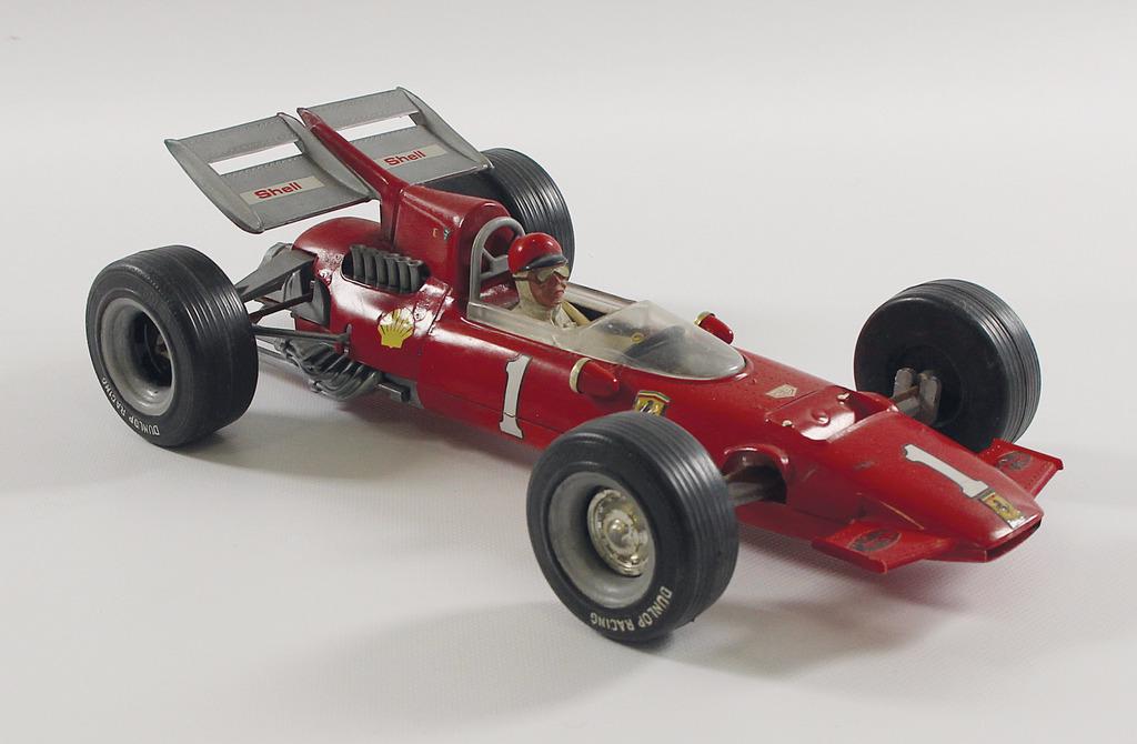 FERRARI / GRISONI model car Ferrari 312 B, plastic model '60s, manufacturer "GRISONI", scale 1:12, (1 of 1)