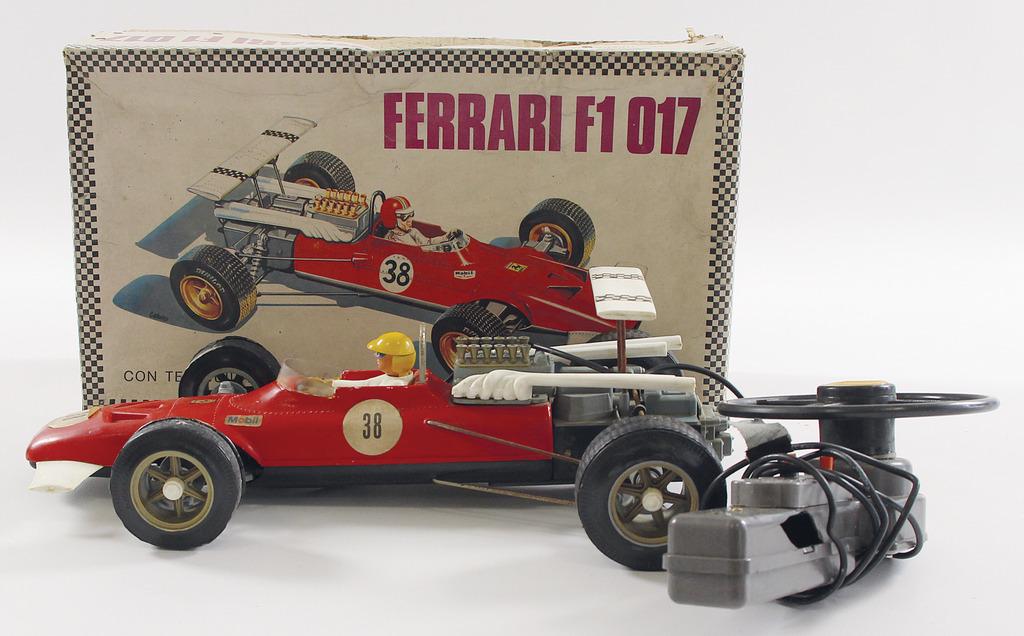 FERRARI / TIBIDABO model car Ferrari 312 F1, plastic model, manufacturer "TIBIDABO", scale 1:10, (1 of 1)