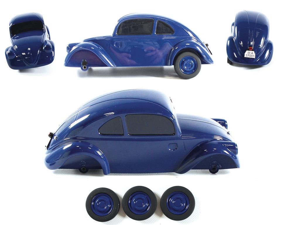 VOLKSWAGEN cast model from the original presentation model KDF car type 30, 25x20x12cm, wheels (1 of 1)