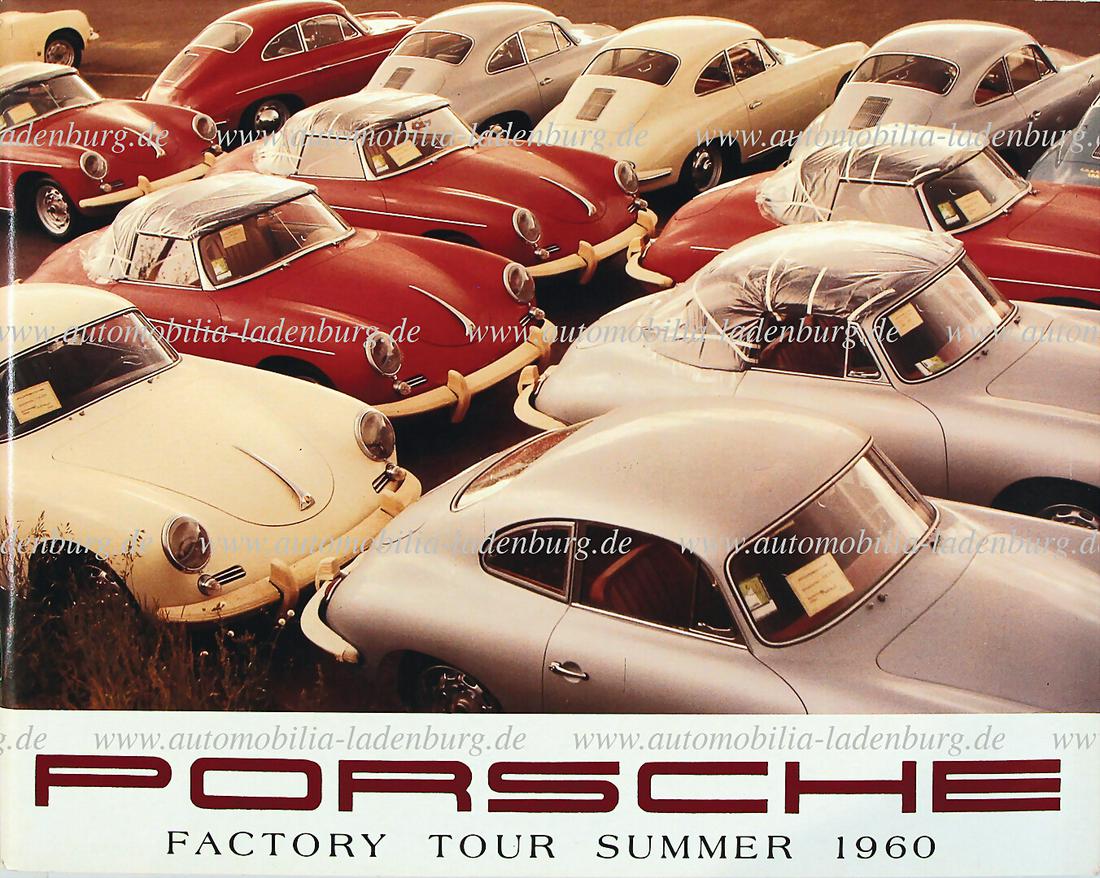 PORSCHE 1982, limited illustrated book No. 135/500 "Porsche Factory Tour Summer 1960", signed by the (1 of 1)