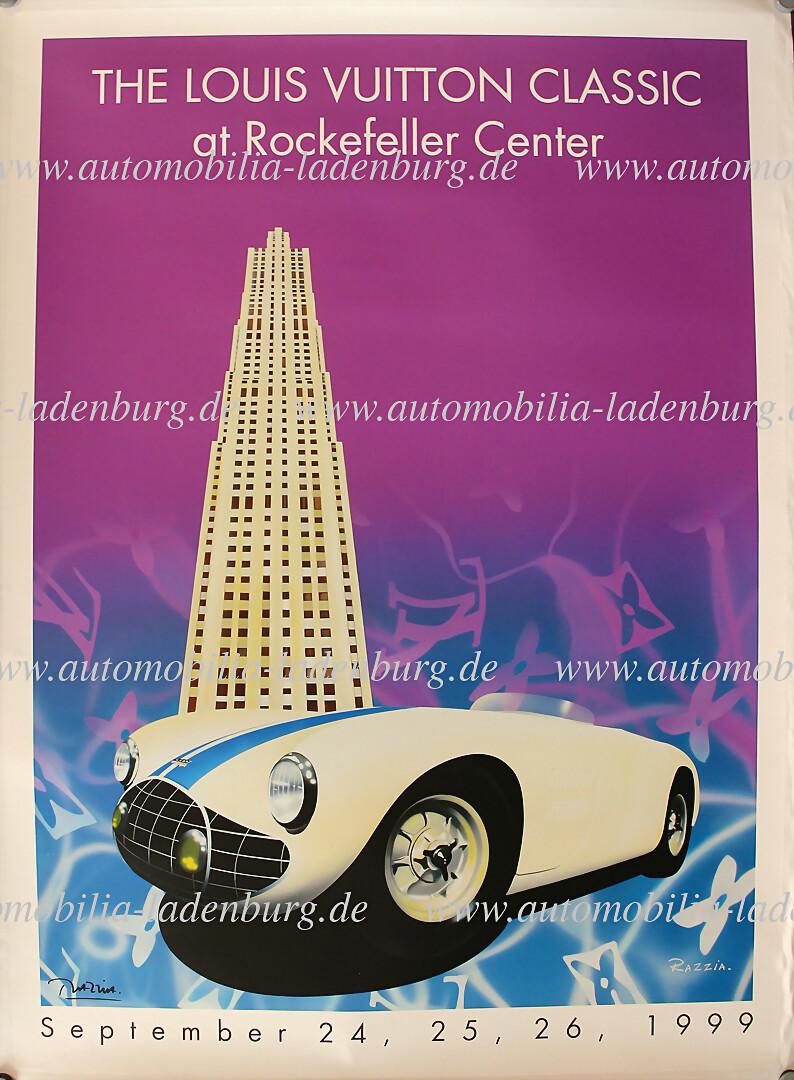 Louis Vuitton poster "Louis Vuitton Classic 1999", Rockefeller Center, design Razzia, with (1 of 1)