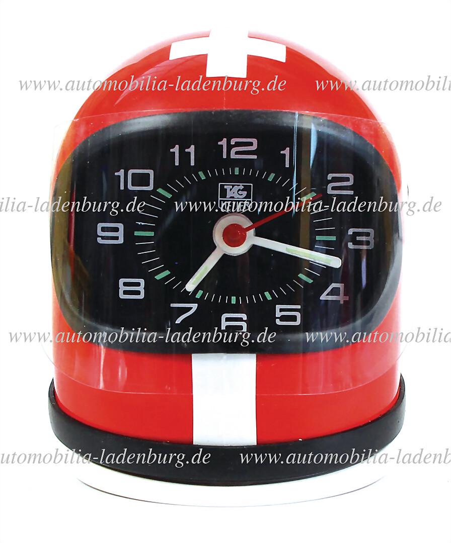 TAG HEUER / JO SIFFERT helmet clock Jo Siffert by TAG Heuer   German Description  TAG HEUER / JO (1 of 2)