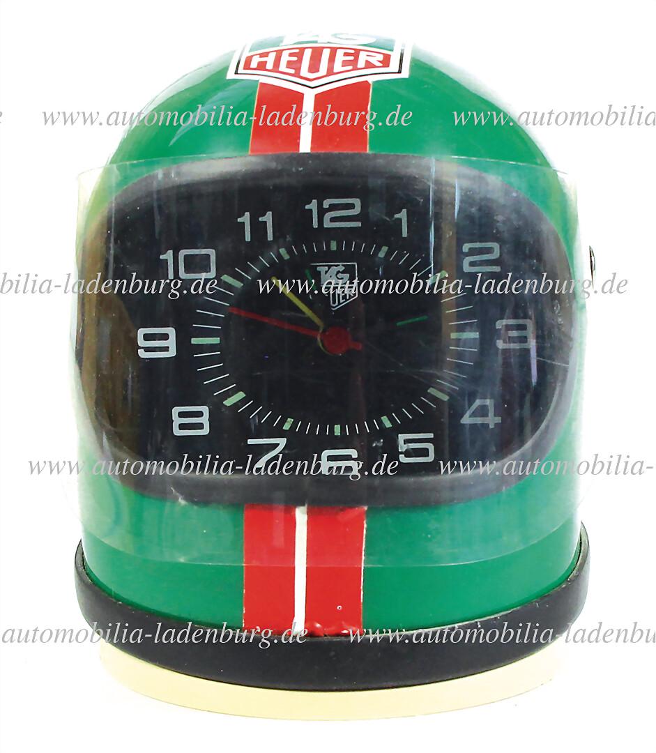 TAG HEUER helmet clock green TAG HEUER   German Description  TAG HEUER Helmuhr grün TAG HEUER (1 of 2)