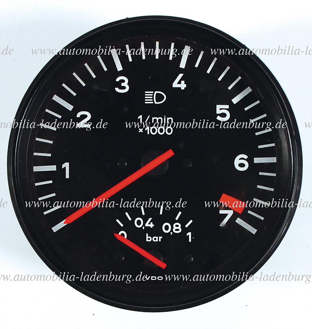 PORSCHE rev counter for Porsche 911 / 930 Turbo, (930.641.302.01), stamped 9.78, used, visually good (1 of 2)