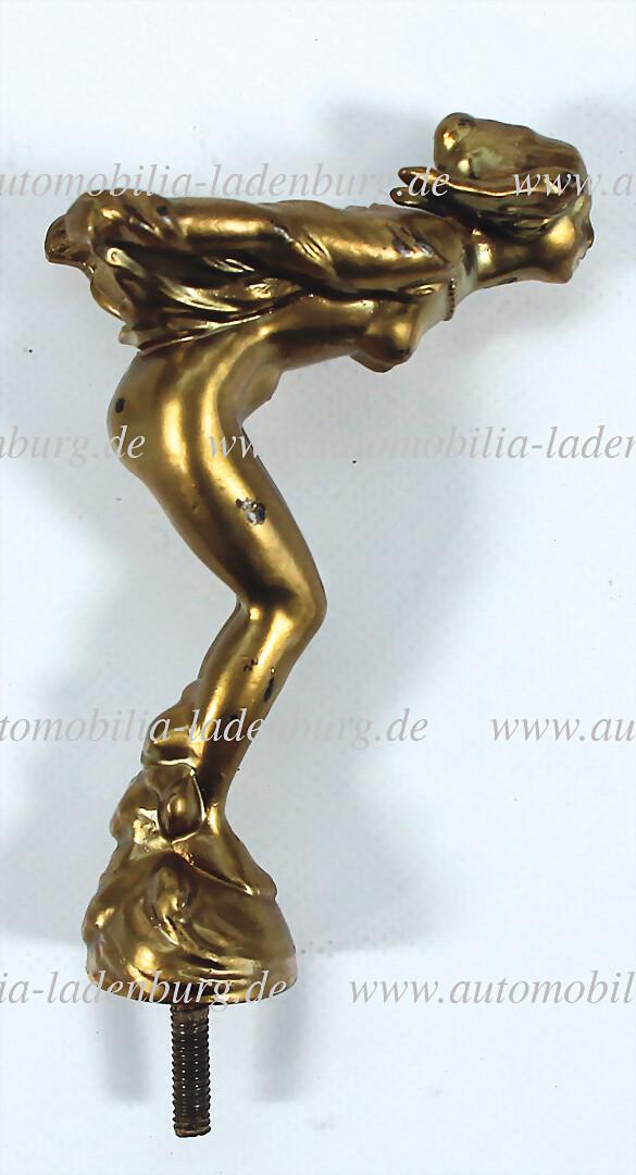 radiator mascot "Nymph of Speed", gold 16.5x8cm   German Description  Kühlerfigur „Nymph (1 of 1)