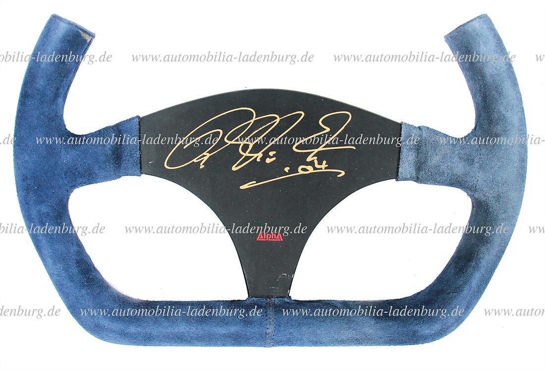 handsigned racing steering wheel DTM (workpiece), signed by Ralf Schumacher   German Description (1 of 1)