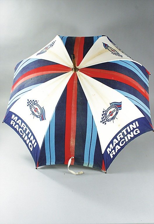 2504 MARTINI RACING fabricumbrella, '70s years, Marti